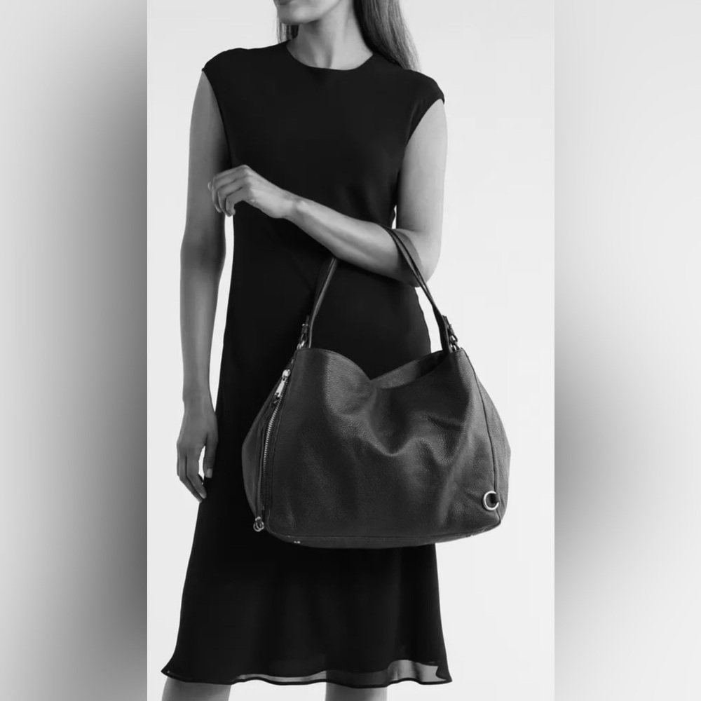 REBECCA MINKOFF M.A.B. Carryall Leather Tote Bag NWOT